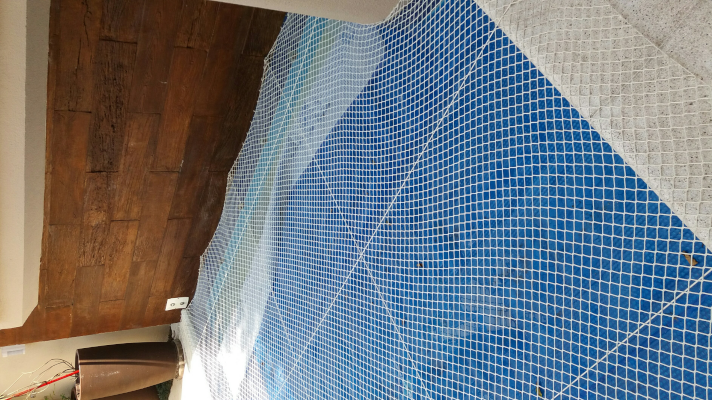 redes de proteção para piscinas
