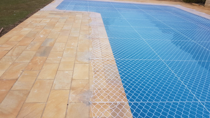 redes de proteção para piscinas